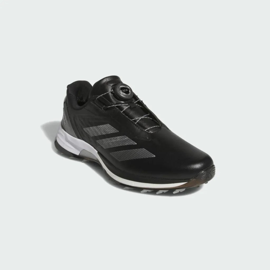 adidas Multifunktionsschuhe<· Adizero Zg Lo Boa Spikeless Golfschuh Core Black / Silver Metallic / Iron Metallic