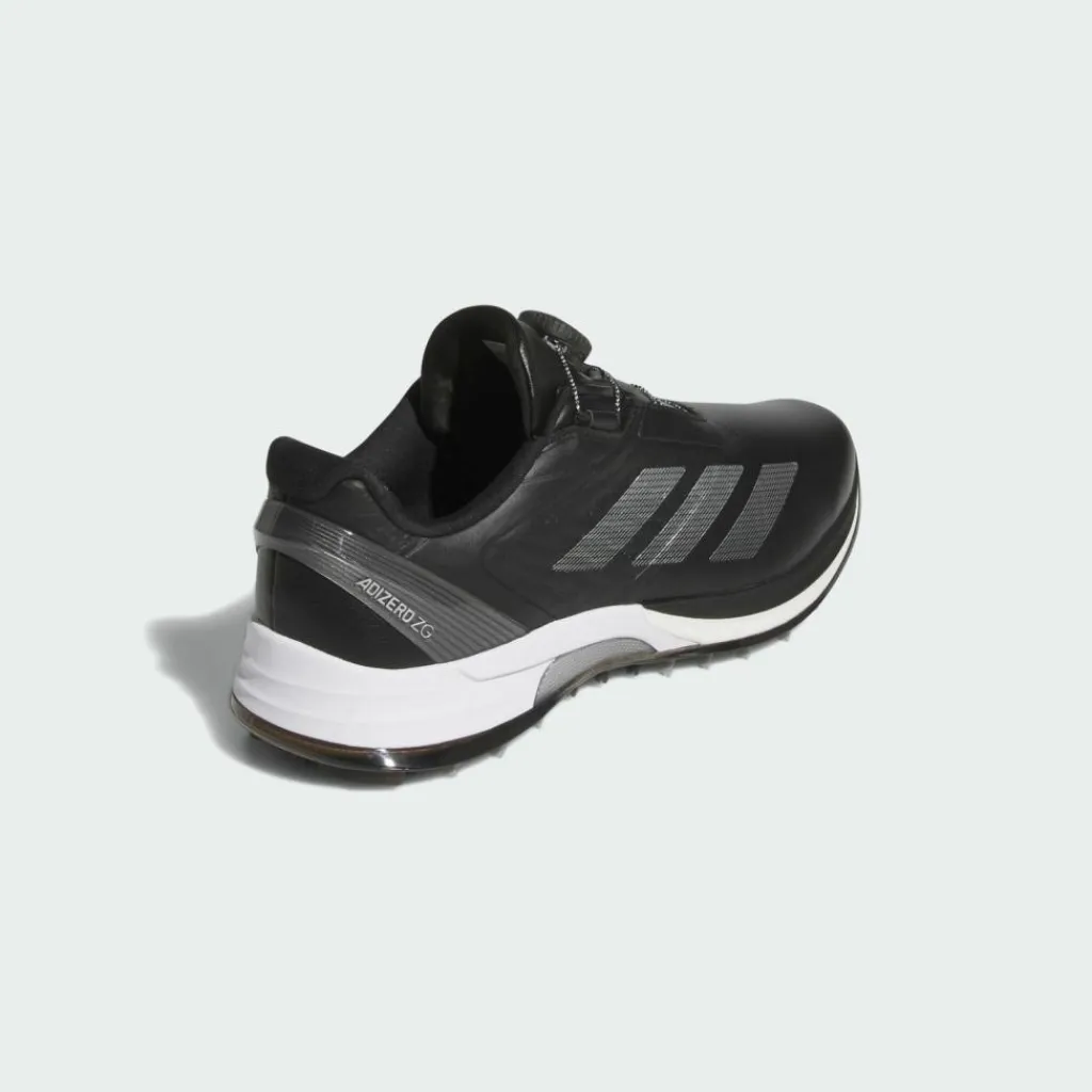 adidas Multifunktionsschuhe<· Adizero Zg Lo Boa Spikeless Golfschuh Core Black / Silver Metallic / Iron Metallic