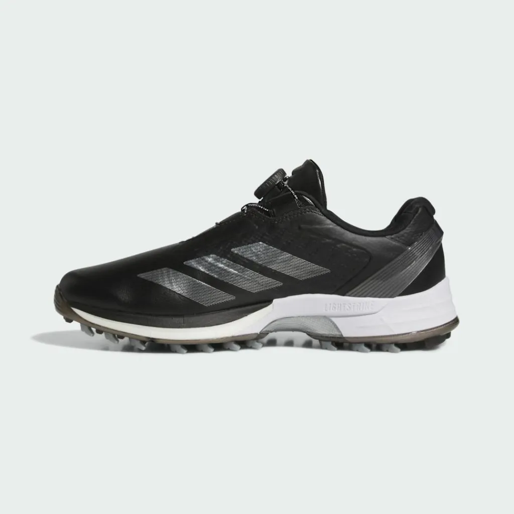 adidas Multifunktionsschuhe<· Adizero Zg Lo Boa Spikeless Golfschuh Core Black / Silver Metallic / Iron Metallic