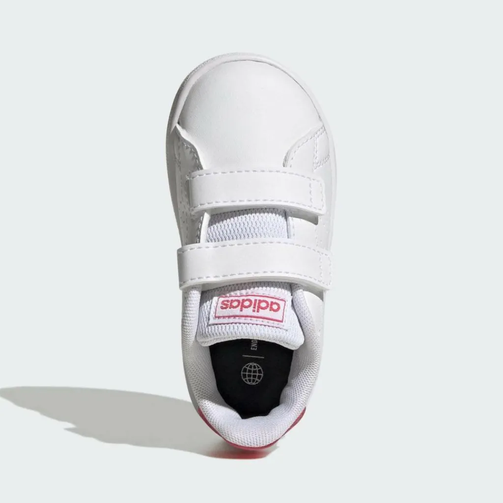 adidas Sneaker<· Advantage Lifestyle Court Two Cloud White / Real Pink / Core Black