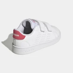 adidas Sneaker<· Advantage Lifestyle Court Two Cloud White / Real Pink / Core Black