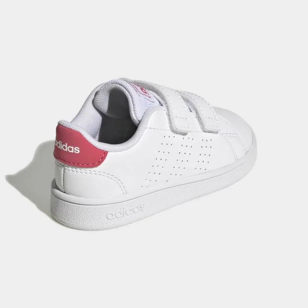 adidas Sneaker<· Advantage Lifestyle Court Two Cloud White / Real Pink / Core Black