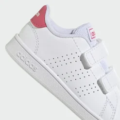 adidas Sneaker<· Advantage Lifestyle Court Two Cloud White / Real Pink / Core Black