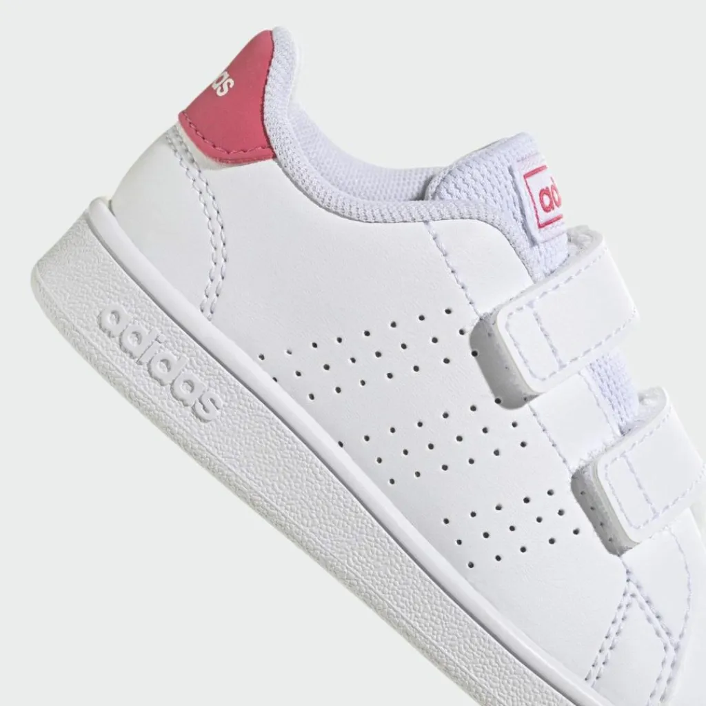 adidas Sneaker<· Advantage Lifestyle Court Two Cloud White / Real Pink / Core Black