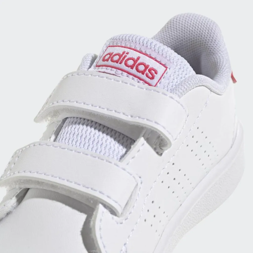 adidas Sneaker<· Advantage Lifestyle Court Two Cloud White / Real Pink / Core Black