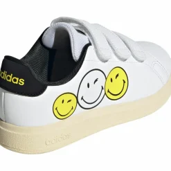adidas Sneaker<· ADVANTAGE SMILEY ftwr white-bright yellow-core black