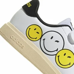 adidas Sneaker<· ADVANTAGE SMILEY ftwr white-bright yellow-core black