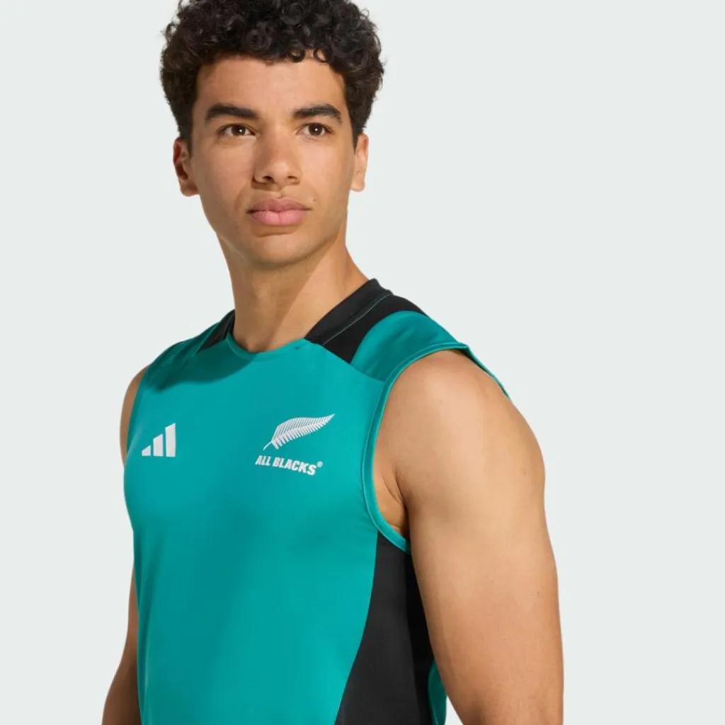adidas Tops & Tanks<· All Blacks Lions Singlet Pure Teal