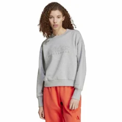 adidas Loungewear|Pullover & Sweats<· All Szn medium grey heather