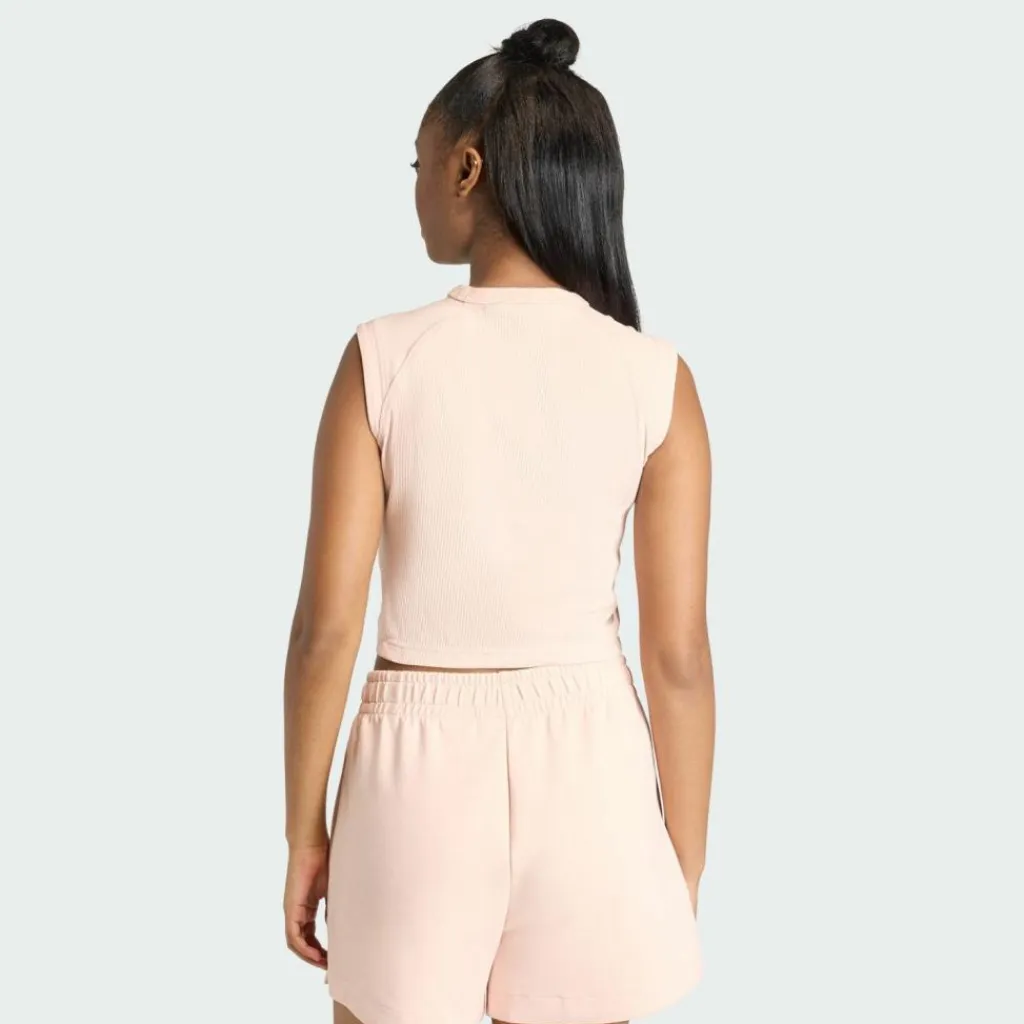 adidas Tops & Tanks<· ALL SZN RIB TANKTOP Blush Pink
