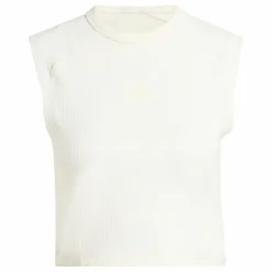 adidas Tops & Tanks<· ALL SZN RIB TANKTOP Off White