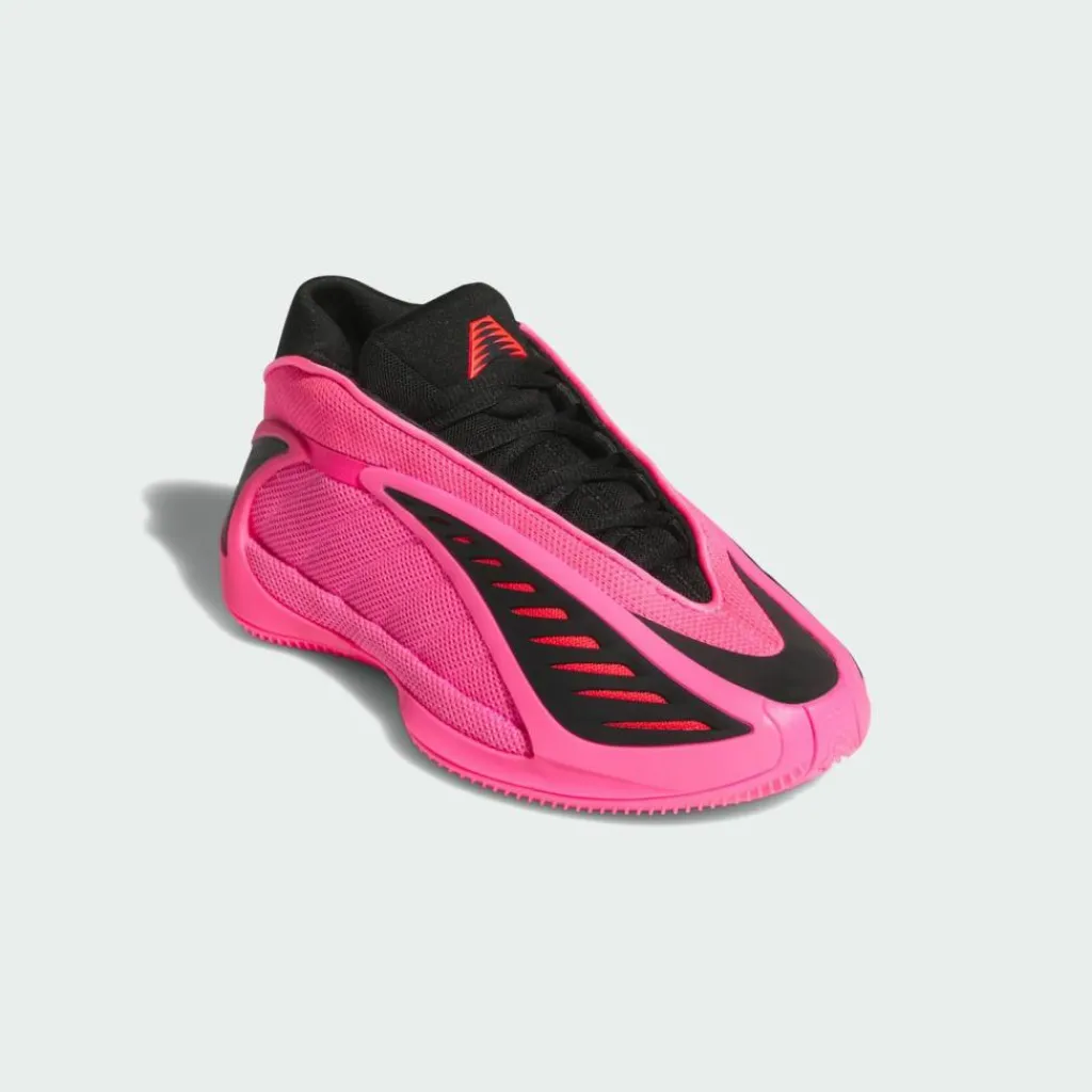 adidas Basketball<· ANTHONY EDWARDS 2 Kids Schuh Lucid Pink / Core Black / Lucid Red