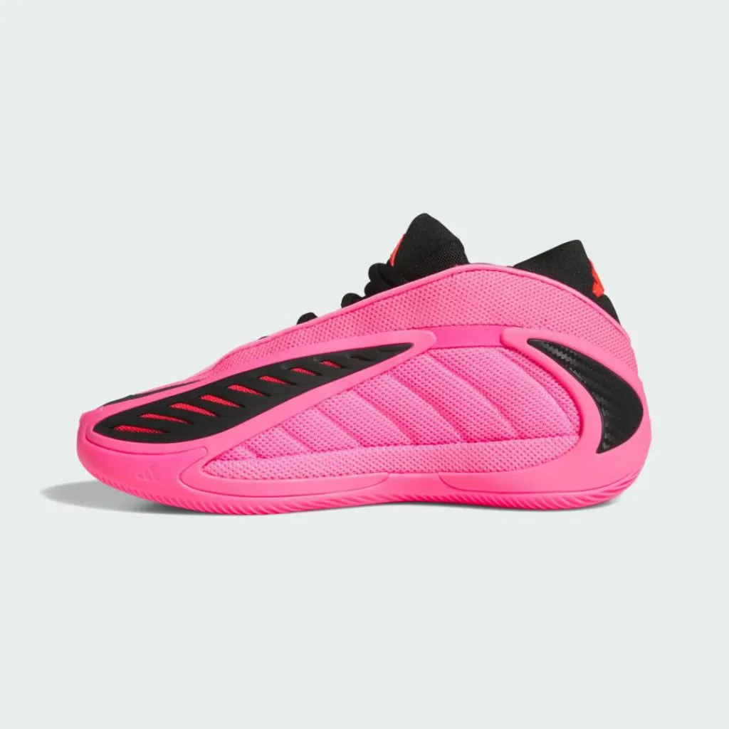 adidas Basketball<· ANTHONY EDWARDS 2 Kids Schuh Lucid Pink / Core Black / Lucid Red