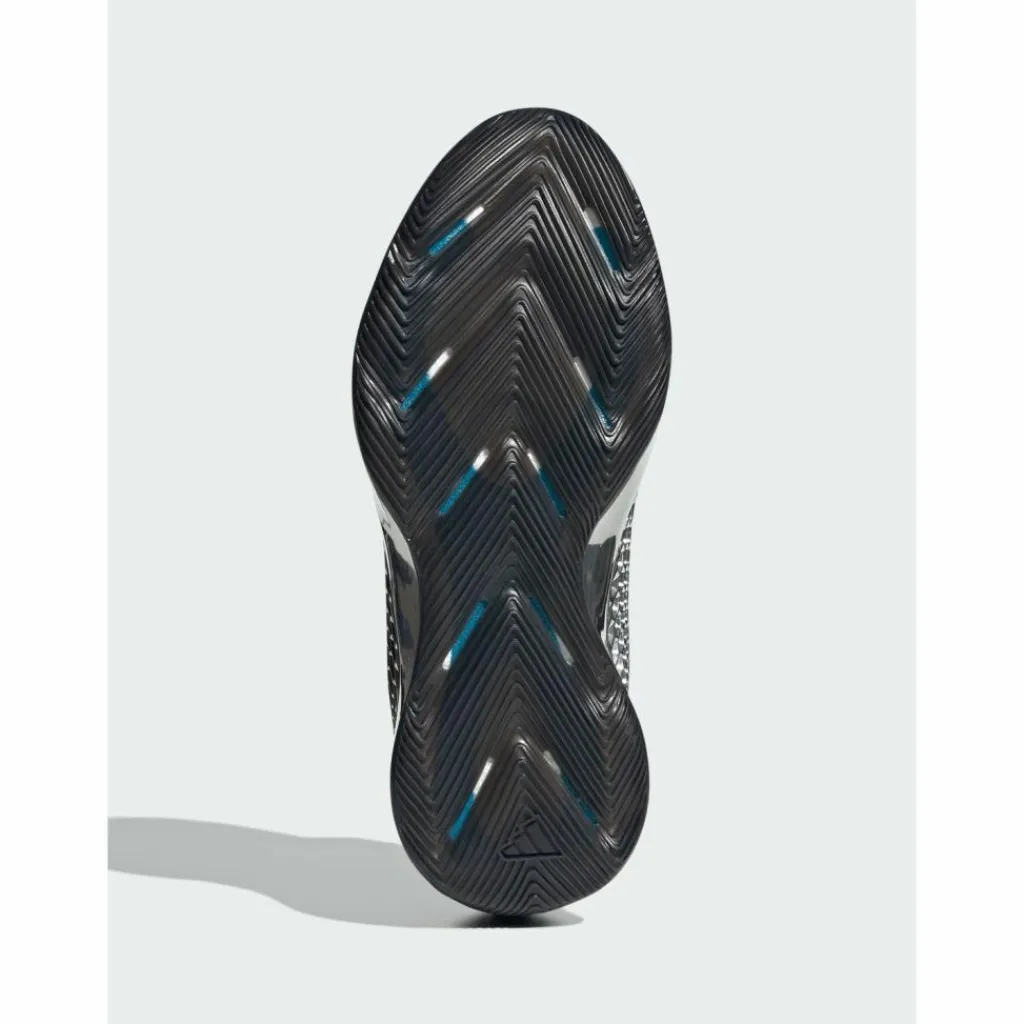 adidas Basketball|Basketball<· Anthony Edwards 1 Low Basketballschuh Core Black / Silver Metallic / Core Black