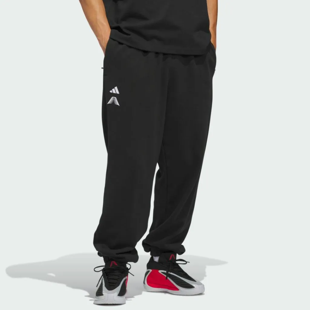 adidas Basketball|Basketball<· ANTHONY EDWARDS FOUNDATION JOGGINGHOSE Black
