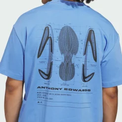 Hot · ANTHONY EDWARDS GFX SCHEMATIC TEE Herren Basketball|Basketball