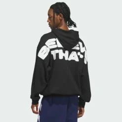 adidas Basketball|Basketball<· ANTHONY EDWARDS BELIEVE THAT HOODIE Black
