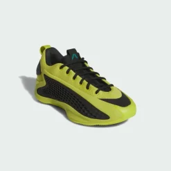 adidas Basketball<· Anthony Edwards 1 Low Basketballschuh Preloved Lime / Core Black / Pure Teal