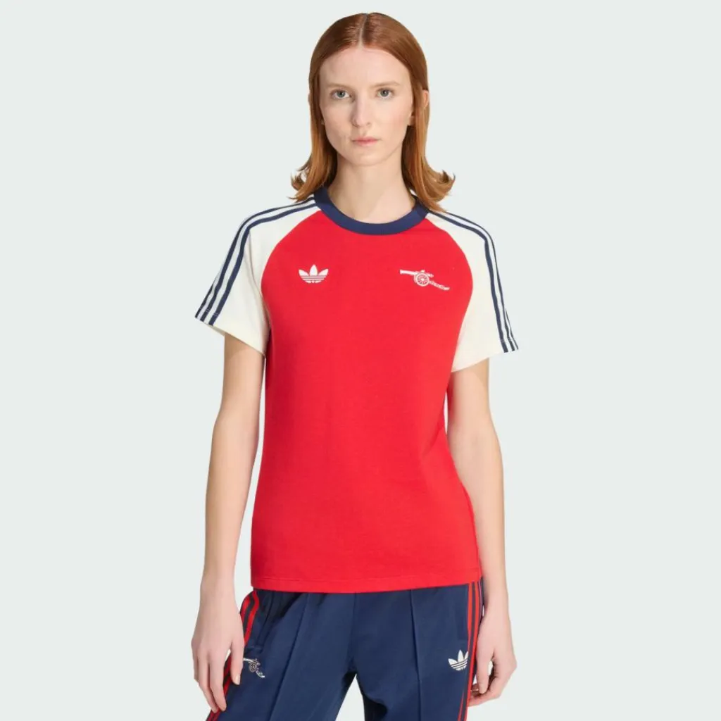 adidas Fußball<· Arsenal FC OG T-Shirt Better Scarlet / Off White