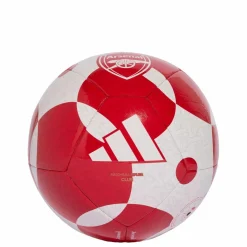 adidas Bälle<· Arsenal Home Club Ball White / Better Scarlet / Team Power Red 2