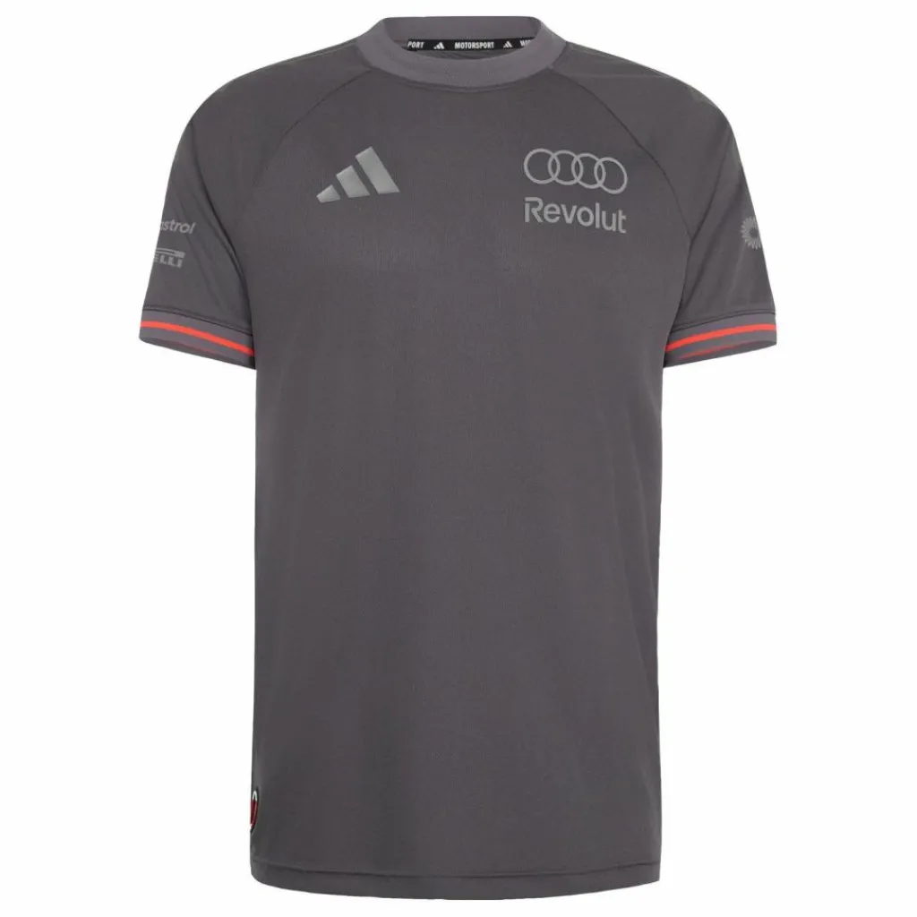 adidas Tops & Tanks<· AUDI REVOLUT F1 TEAM DRIVER AUTHENTIC Grey Strata / Iron Metallic