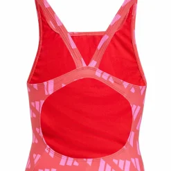 adidas Schwimmen<· BAR LOGO semi lucid red-lucid pink