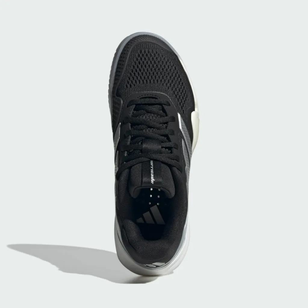 adidas Tennis|Tennis<· Barricade 14 Tennisschuh Core Black / Silver Metallic / Cloud White