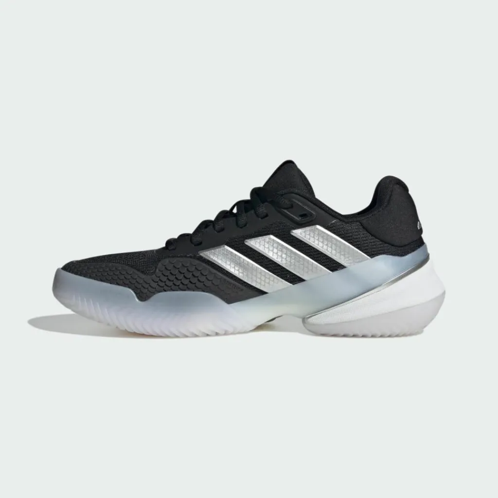adidas Tennis|Tennis<· Barricade 14 Tennisschuh Core Black / Silver Metallic / Cloud White