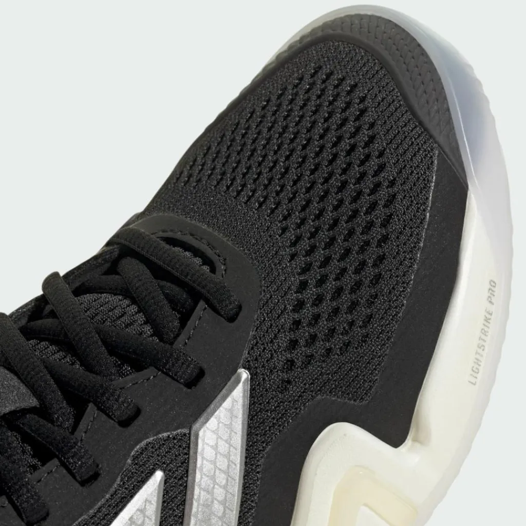 adidas Tennis|Tennis<· Barricade 14 Tennisschuh Core Black / Silver Metallic / Cloud White