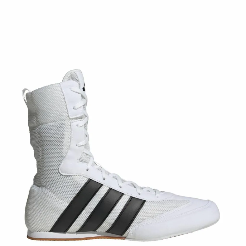 adidas Boxen|Fitnessschuhe<· BOX HOG CLASSIC Schuh Cloud White / Core Black / Cloud White
