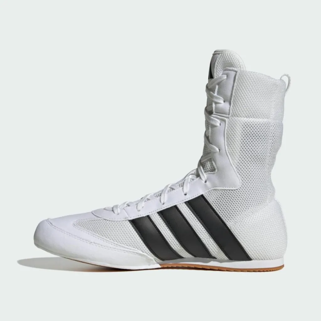 adidas Boxen|Fitnessschuhe<· BOX HOG CLASSIC Schuh Cloud White / Core Black / Cloud White
