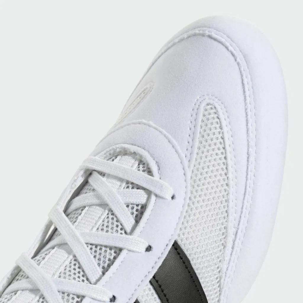 adidas Boxen|Fitnessschuhe<· BOX HOG CLASSIC Schuh Cloud White / Core Black / Cloud White