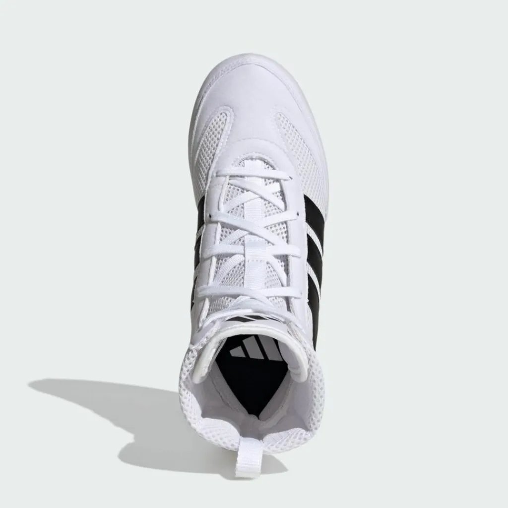 adidas Boxen|Fitnessschuhe<· BOX HOG KIDS CLASSIC Cloud White / Core Black / Cloud White
