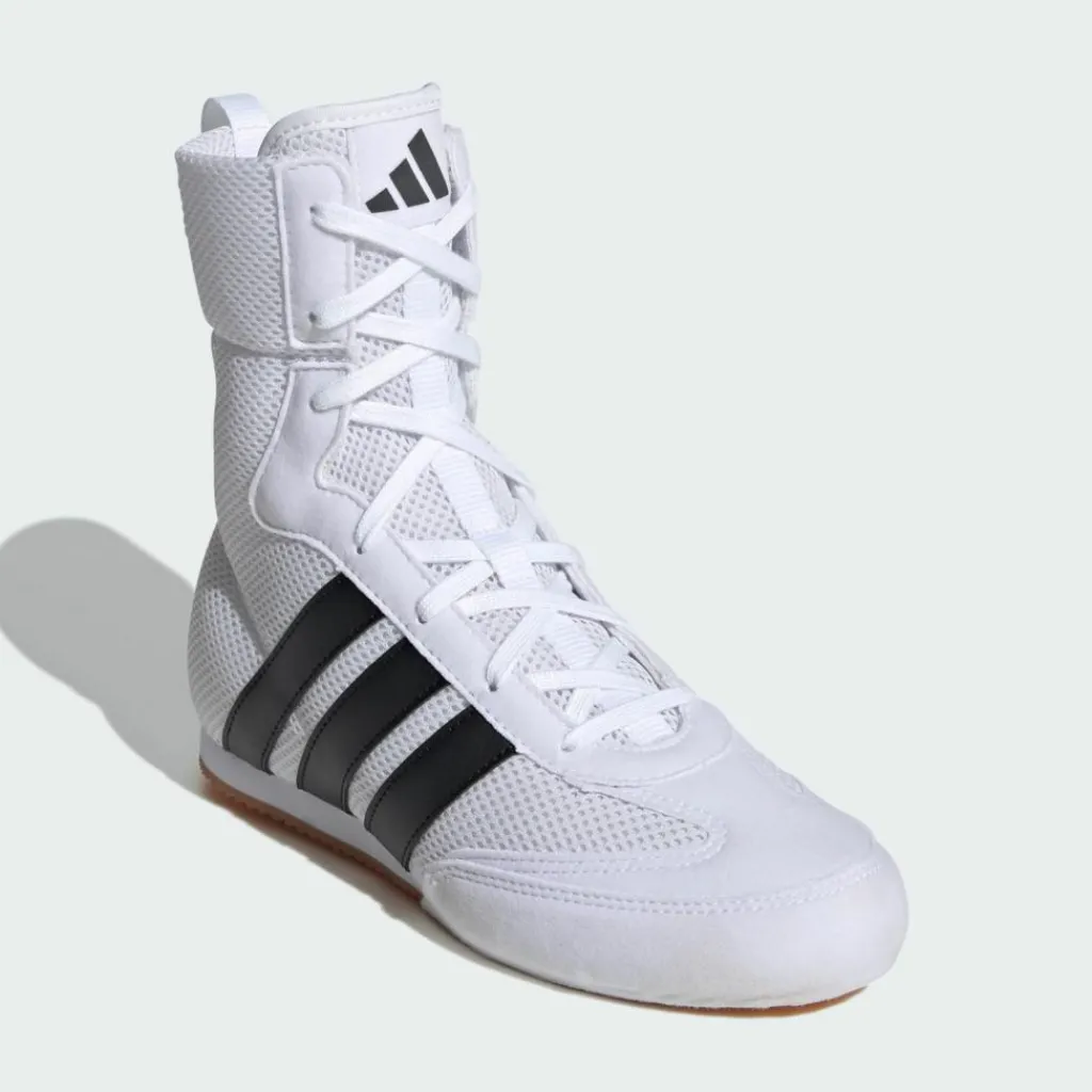 adidas Boxen|Fitnessschuhe<· BOX HOG KIDS CLASSIC Cloud White / Core Black / Cloud White