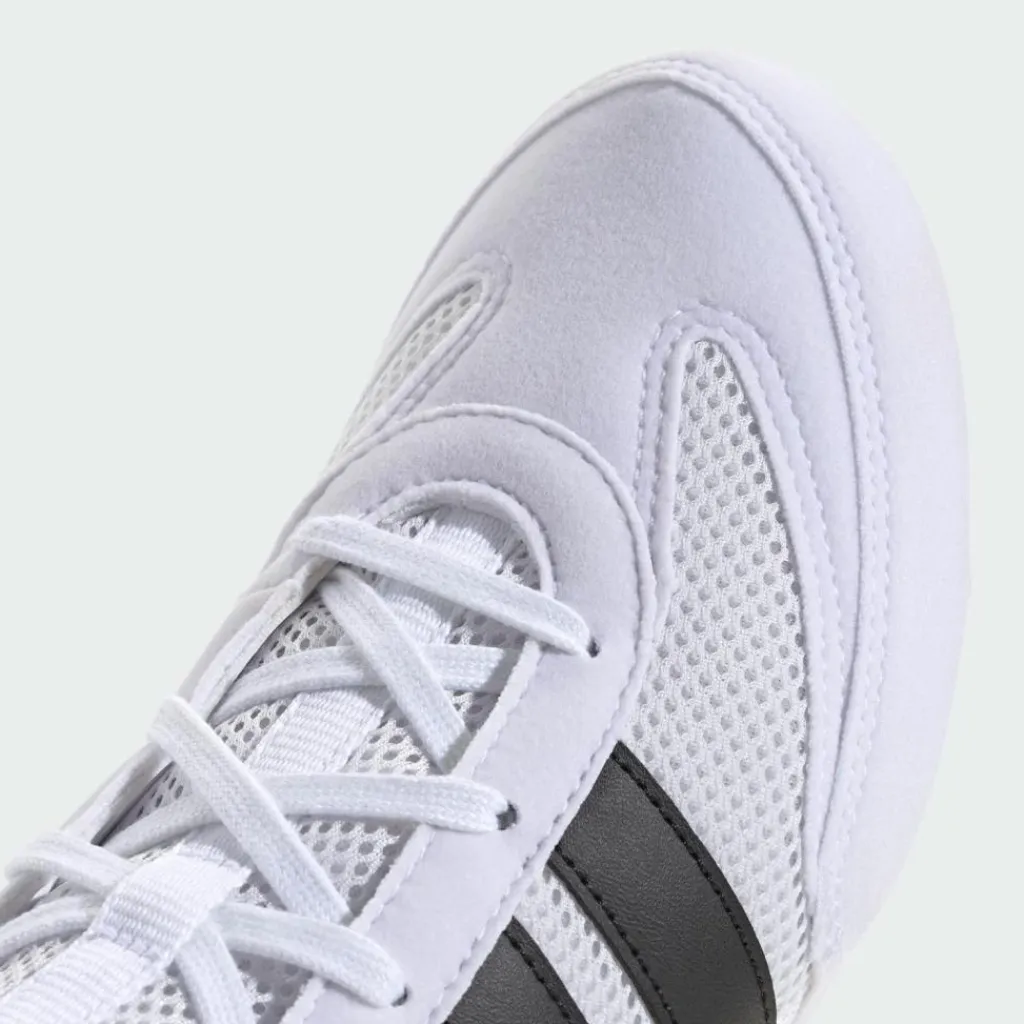adidas Boxen|Fitnessschuhe<· BOX HOG KIDS CLASSIC Cloud White / Core Black / Cloud White