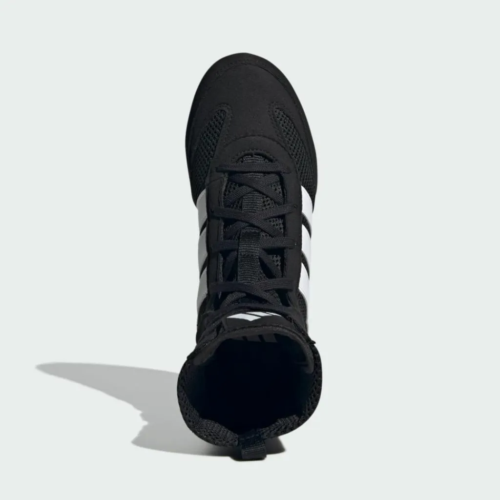 adidas Boxen|Fitnessschuhe<· BOX HOG KIDS CLASSIC Core Black / Cloud White / Core Black