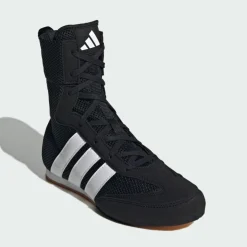 adidas Boxen|Fitnessschuhe<· BOX HOG KIDS CLASSIC Core Black / Cloud White / Core Black