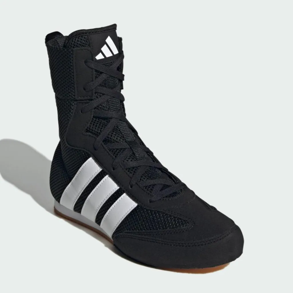 adidas Boxen|Fitnessschuhe<· BOX HOG KIDS CLASSIC Core Black / Cloud White / Core Black
