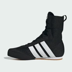 adidas Boxen|Fitnessschuhe<· BOX HOG KIDS CLASSIC Core Black / Cloud White / Core Black