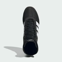 adidas Fitnessschuhe|Fitnessschuhe<· BOX HOG WIDE SCHUH Core Black / Cloud White / Core Black