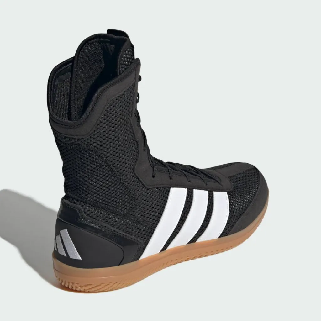 adidas Fitnessschuhe|Fitnessschuhe<· BOX HOG WIDE SCHUH Core Black / Cloud White / Core Black