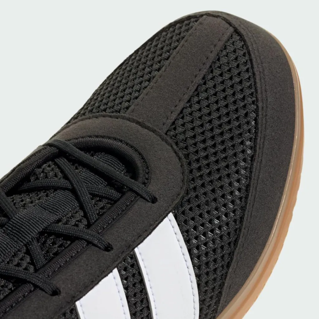 adidas Fitnessschuhe|Fitnessschuhe<· BOX HOG WIDE SCHUH Core Black / Cloud White / Core Black
