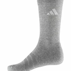 adidas Training|Socken<· C ESS CRW 3P mgreyh-white-black