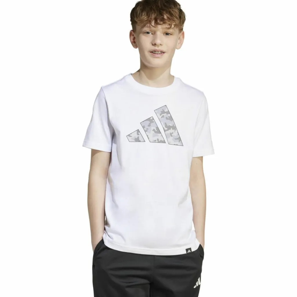 adidas Shirts<· CAMO white