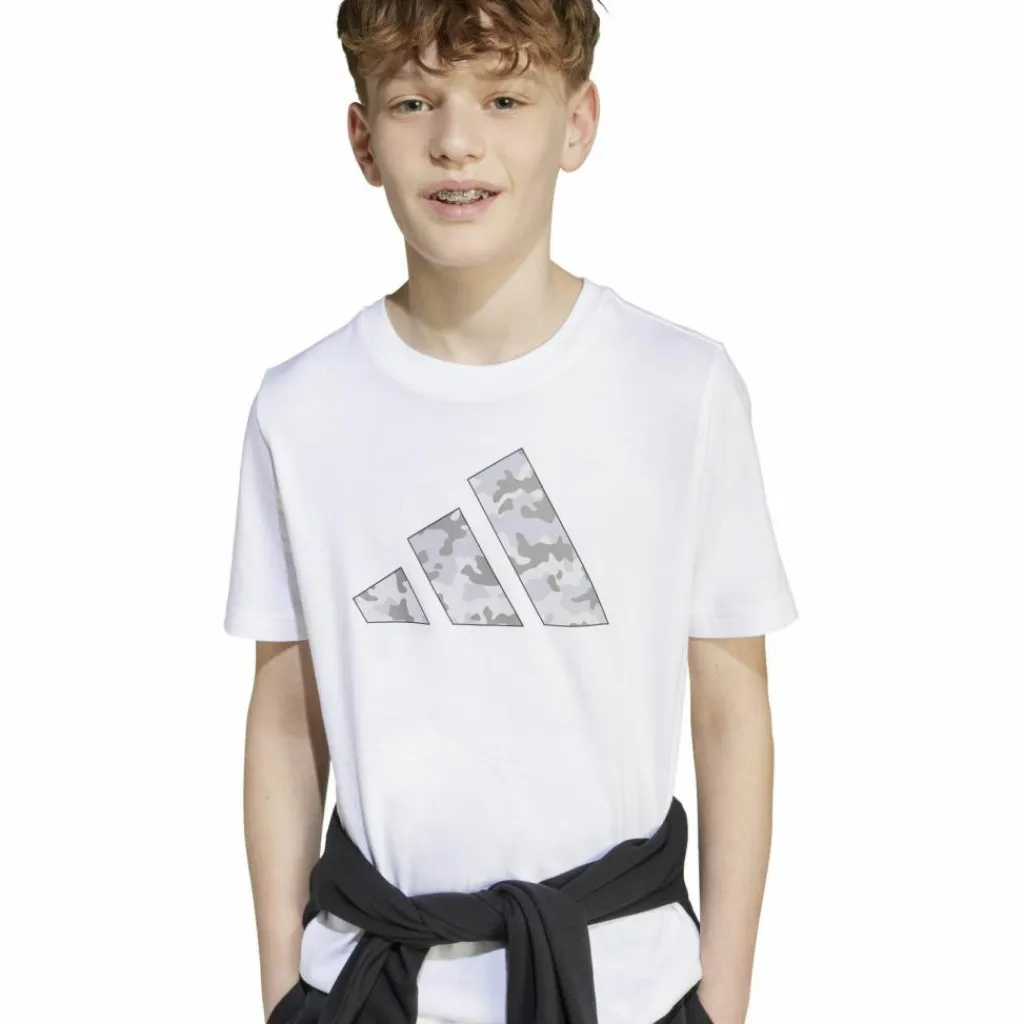 adidas Shirts<· CAMO white