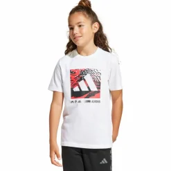adidas Shirts<· CAMO LOGO white