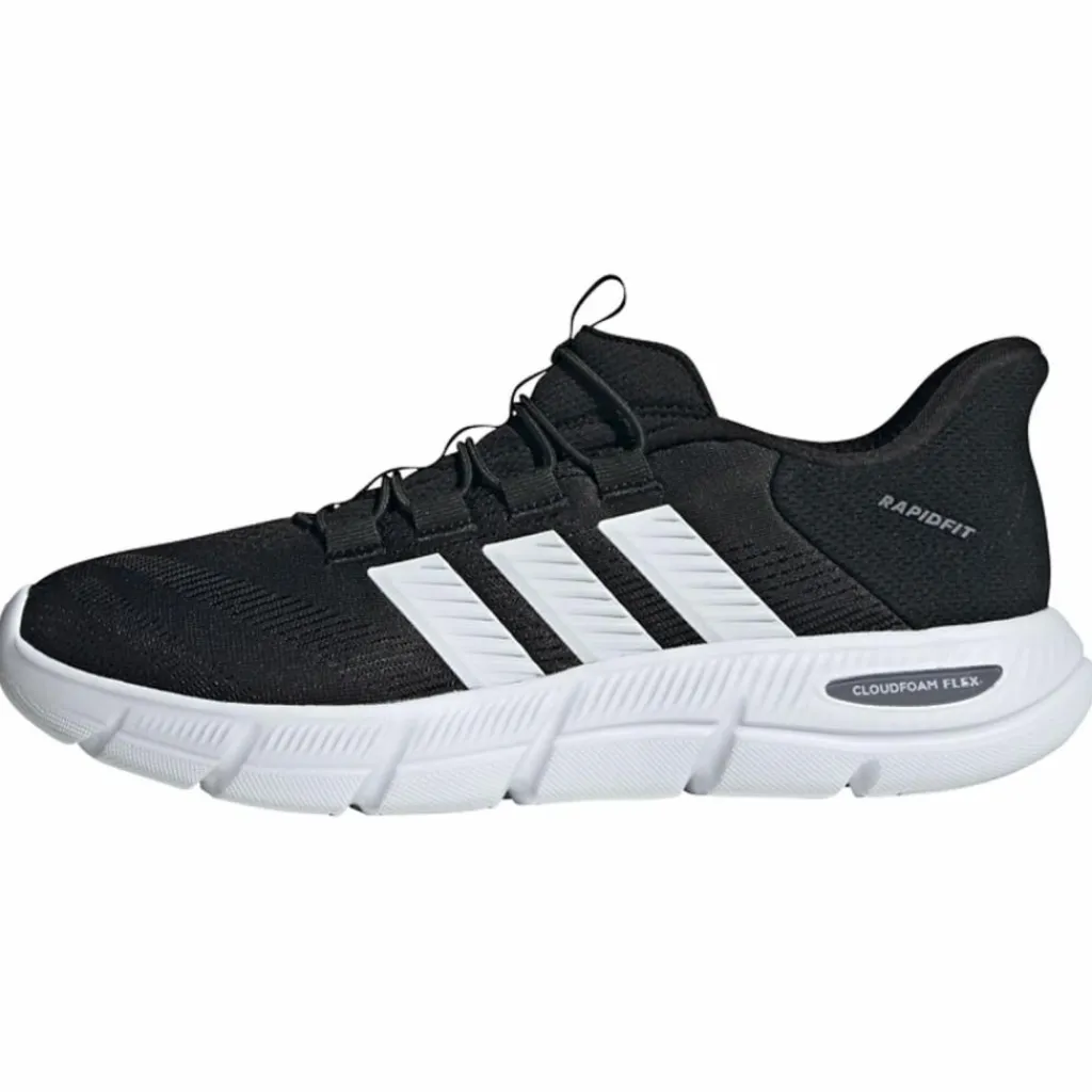 adidas Sneaker<· CLOUDFOAM FLEX RAPIDFIT SCHUH Core Black / Cloud White / Grey Three