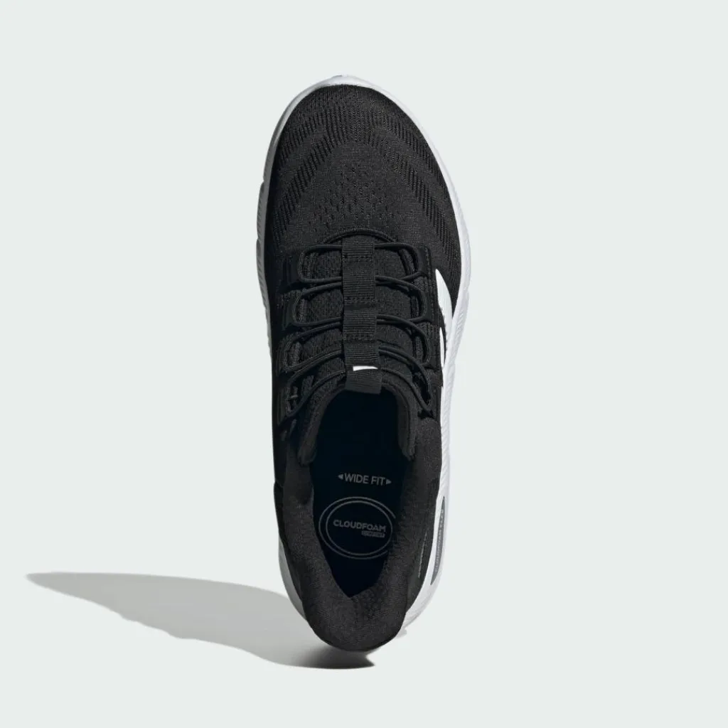 adidas Sneaker<· CLOUDFOAM FLEX RAPIDFIT SCHUH Core Black / Cloud White / Grey Three
