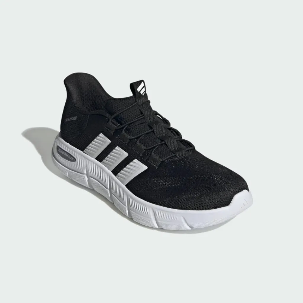 adidas Sneaker<· CLOUDFOAM FLEX RAPIDFIT SCHUH Core Black / Cloud White / Grey Three