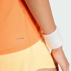 adidas Tennis|Tennis<· Club 3-Streifen Tennis CLIMACOOL T-Shirt Pure Orange